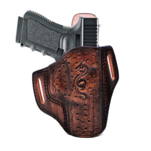 Custom Gun Leather Holster Fits Sig Sauer P226, P229, P320, P365, P238, P239, P250, P938, and 1911.