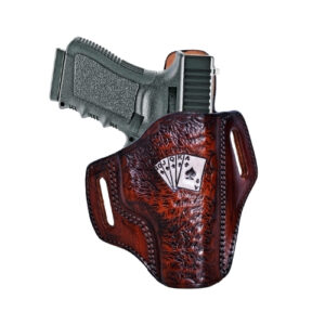 Custom Gun Leather Holster Fits Sig Sauer P226, P229, P320, P365, P238, P239, P250, P938, and 1911.