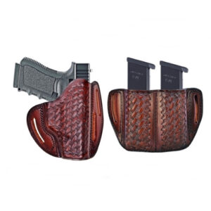 Leather OWB Holster Fits Canik TP9 SFX, SF Elite.