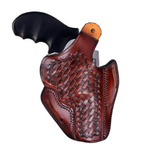 Leather Belt Holster Fits Charter Arms Bulldog 2.5 inch and 3 inch