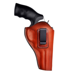 Leather Concealed Carry Holster for Ruger GP100 or SP101