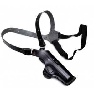 Leather Shoulder Holster Fits Glock 17, 19, 21, 23, 26, 27, 29, 30, 42, and 43x.