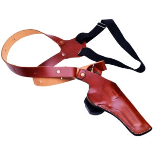 Leather Shoulder Holster Fits S&W Model 686, 586, 60, 10, 19