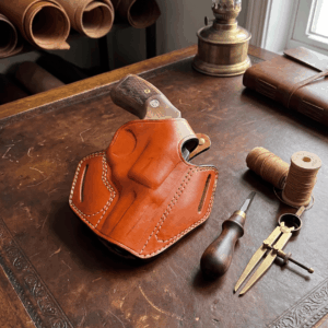 Fits Charter Arms Bulldog 2.5-3 inch Leather Belt Holster