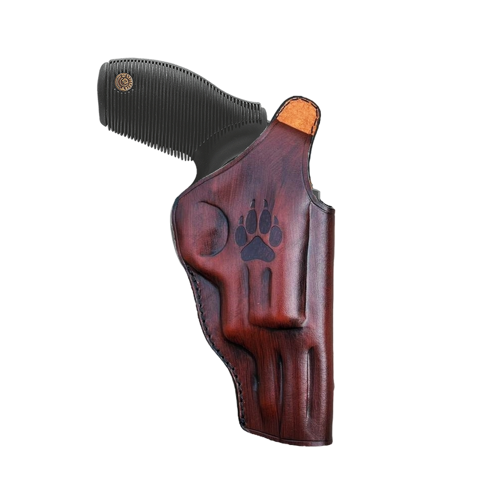 Leather Holster For Taurus Judge 45 Colt/ 410 GA - Premium Leather - Image 2