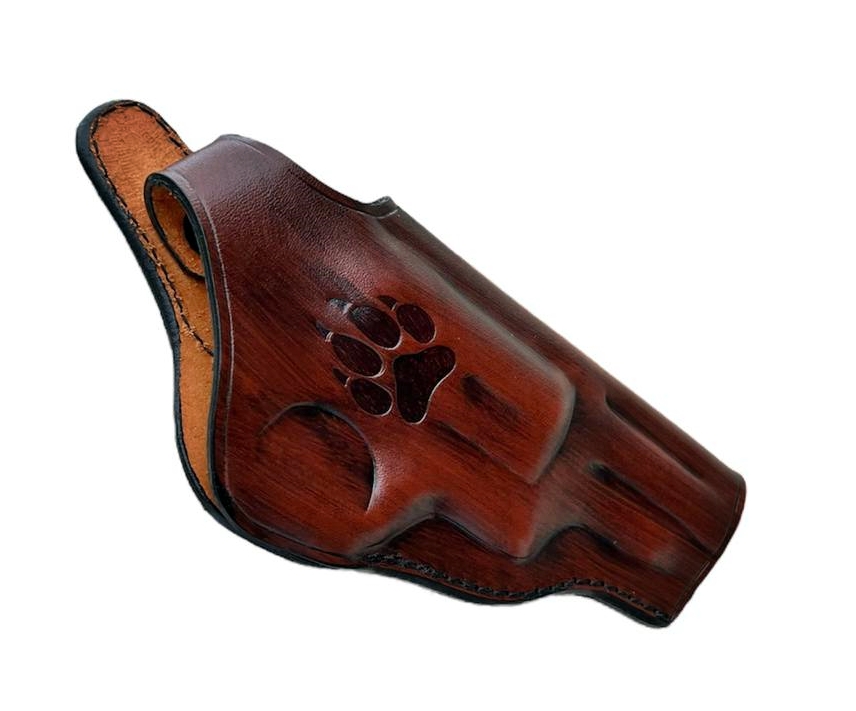 Leather Holster For Taurus Judge 45 Colt/ 410 GA - Premium Leather - Image 3