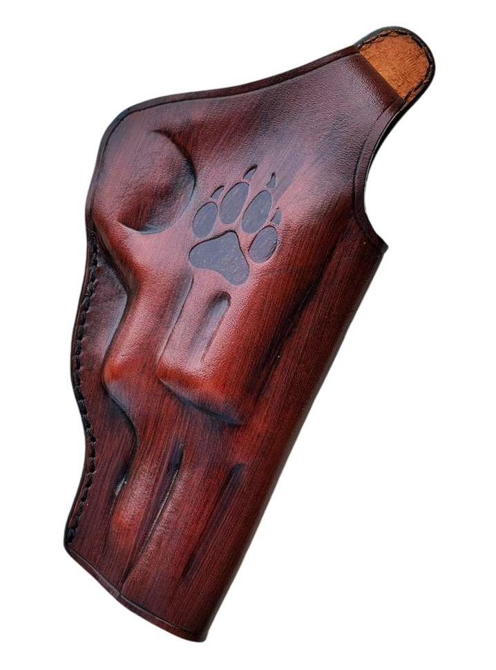 Leather Holster For Taurus Judge 45 Colt/ 410 GA - Premium Leather - Image 4