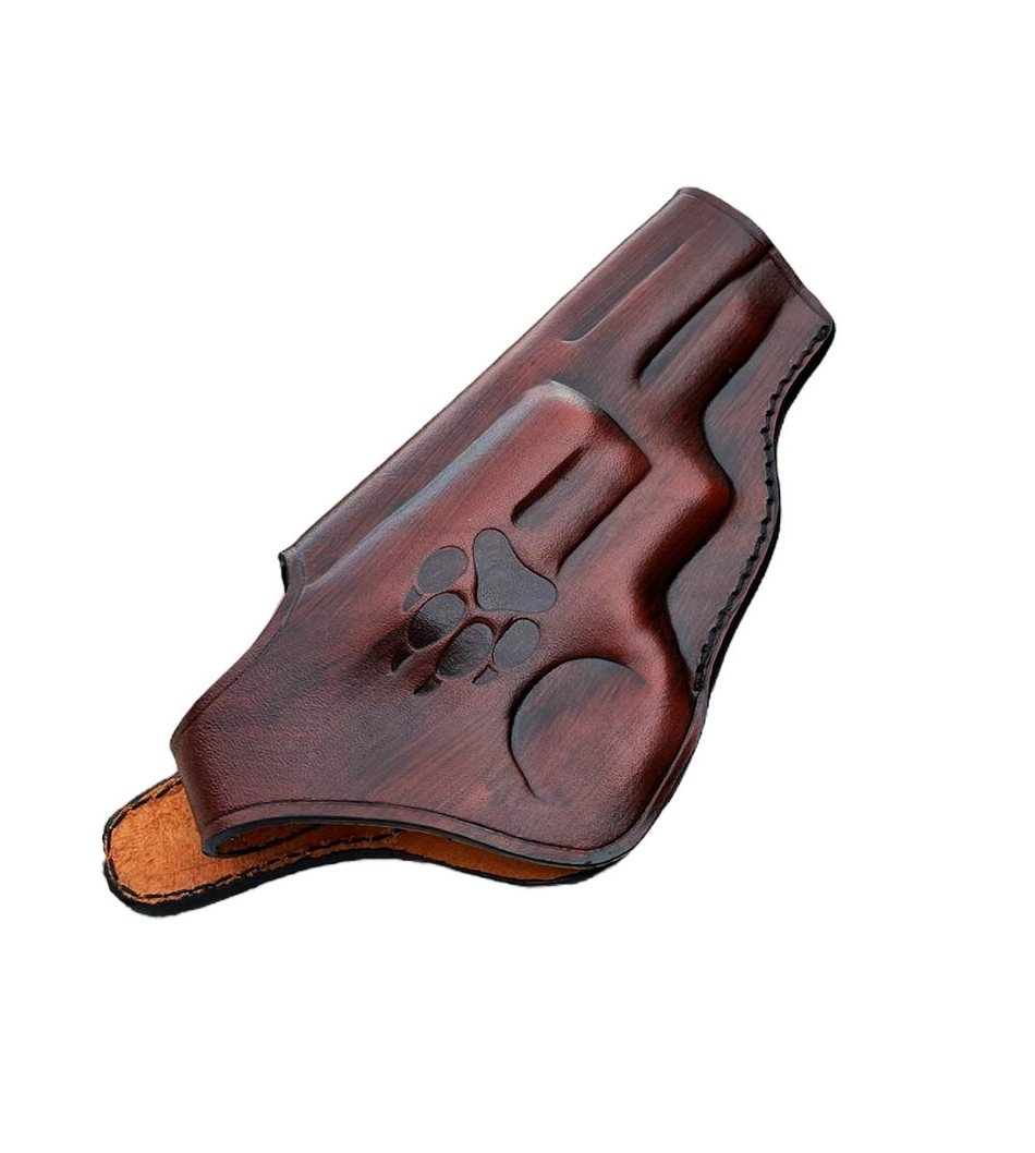 Leather Holster For Taurus Judge 45 Colt/ 410 GA - Premium Leather - Image 5
