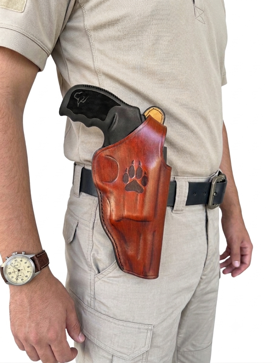 Leather Holster For Taurus Judge 45 Colt/ 410 GA - Premium Leather