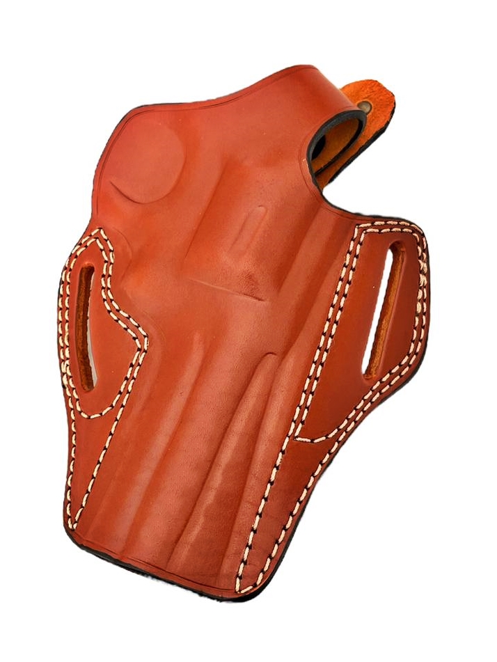 Leather Belt Holster fits Kimber K6S DASA or Colt Viper - Image 3