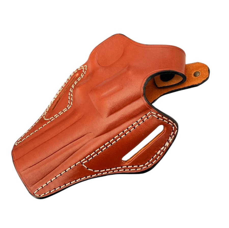 Leather Belt Holster fits Kimber K6S DASA or Colt Viper - Image 4