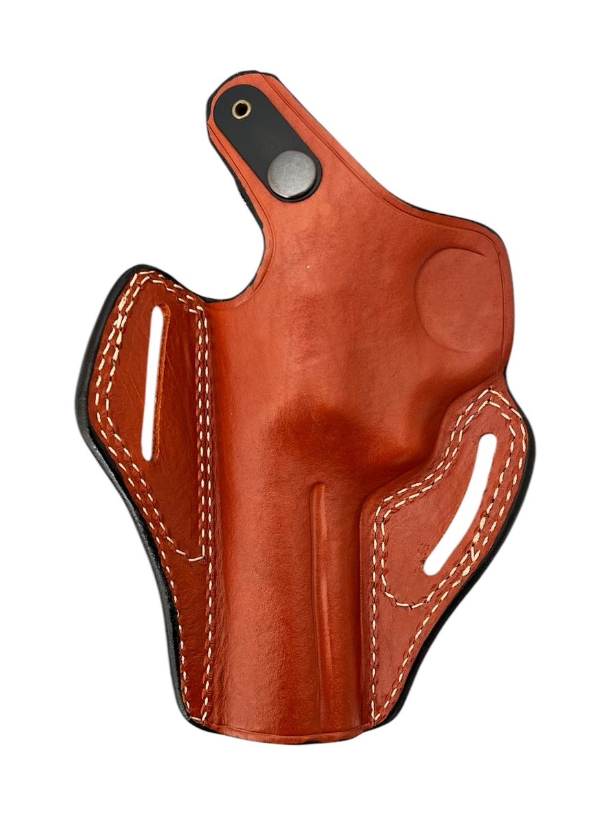 Leather Belt Holster fits Kimber K6S DASA or Colt Viper - Image 7